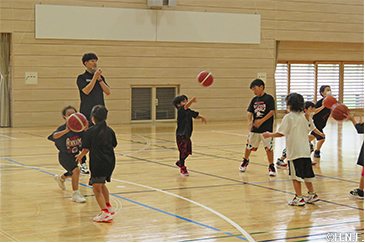バスケットボールクリニック2日目