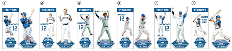 ダイカットアクリルスタンド（全6種）