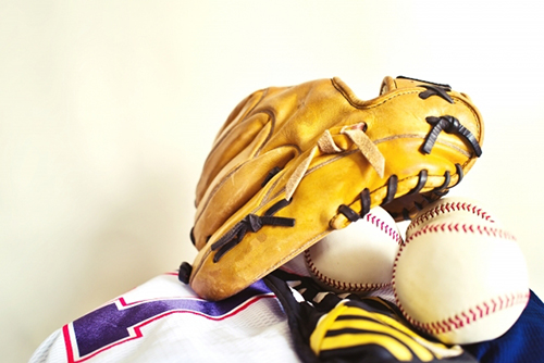 野球用具寄贈イメージ