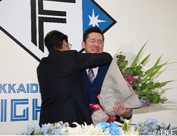 杉谷拳士選手が“前進”会見 | 北海道日本ハムファイターズ 杉谷拳士選手が“前進”会見 | 北海道日本ハムファイターズ