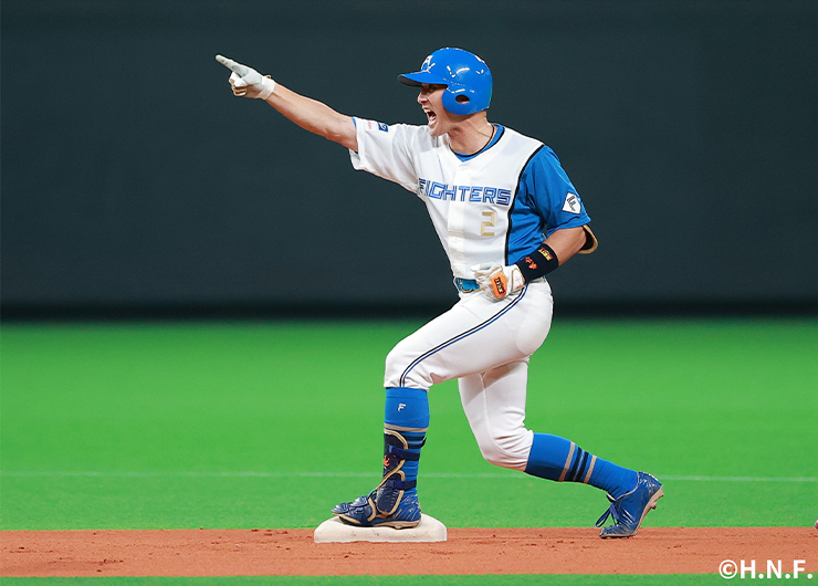 北海道日本ハムファイターズ　杉谷拳士　ユニフォーム