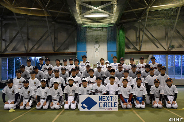 野球教室の様子08