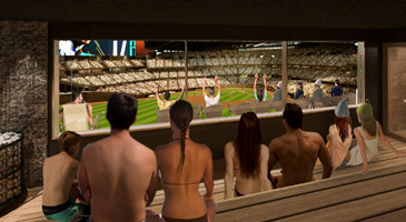 ととのえテラスシート 観戦イメージ