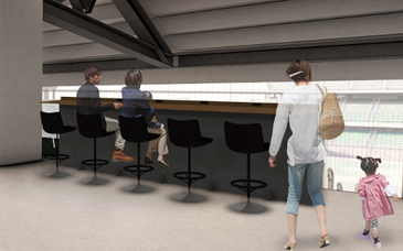 七つ星横丁カウンターシート イメージ01