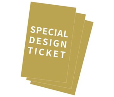 開幕3試合限定の特別デザインの観戦チケット