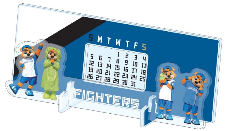 鎌スタ アクリル万年カレンダー