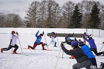 ゆきのね奨楽金クロカンスキー体験03