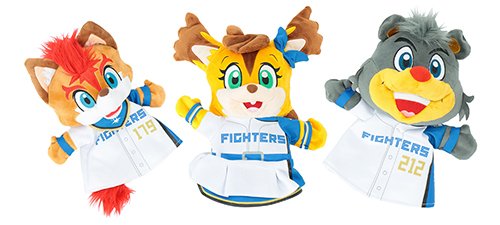 ハンドパペット（フレップ/ポリー/B・B）