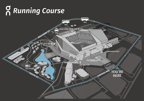 On RUNNING コース