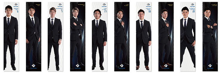 等身大タペストリー（表裏リバーシブル）