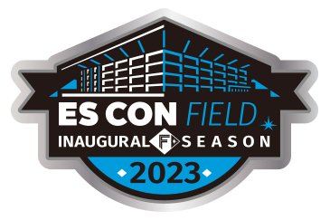 「ES CON FIELD INAUGURAL SEASON」ピンバッジ