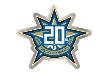 「HOKKAIDO 20th MEMORIAL YEAR」ピンバッジ