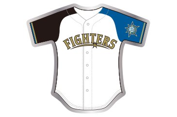 「HOKKAIDO 20th メモリアルユニフォーム」ピンバッジ