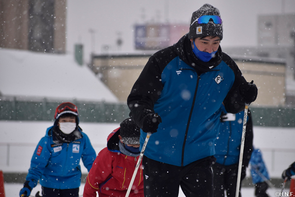 ゆきのね奨楽金クロカンスキー体験 by JAバンク北海道07
