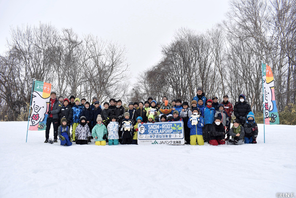 ゆきのね奨楽金クロカンスキー体験 by JAバンク北海道12