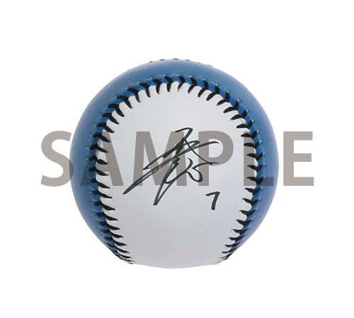 選手直筆サイン入りボール