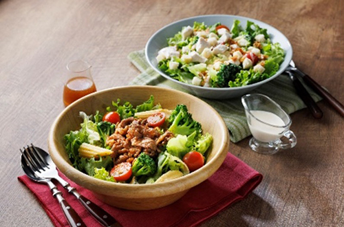 サラダボウル（シーザー・カルビ）