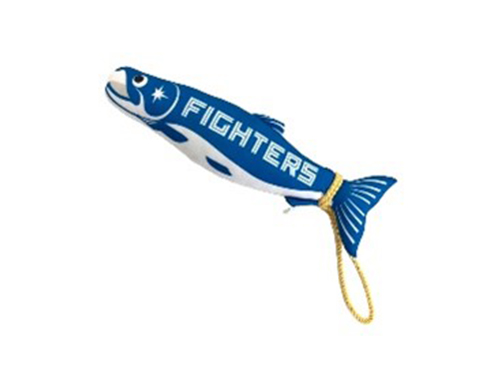 しゃけまる縄付きぬいぐるみ