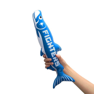 しゃけまるバルーン（鈴入り）