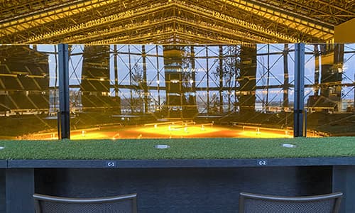 そらとしば ルーフトップカウンターシートからの眺め