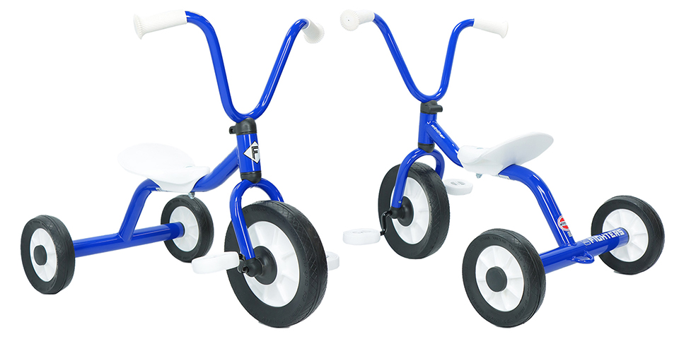 ペリカン三輪車Vハンドル（青）