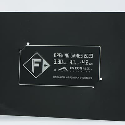 【Fighters Premium Store Limited】Opening Commemorative Metal Plate