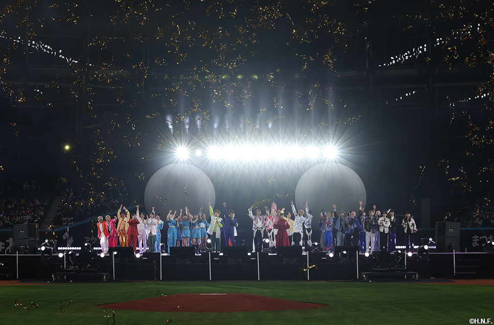 音楽と光のセレブレーションイベント「F VILLAGE STARTING LIVE