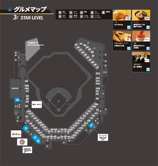 グルメマップ3F
