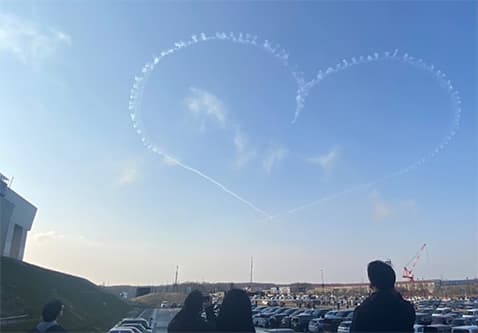 ブルーインパルスの様子02