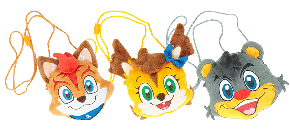 ぬいぐるみポシェット