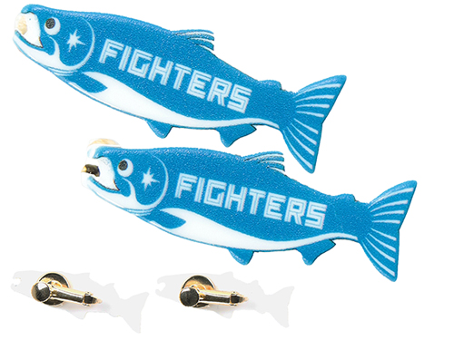 しゃけまるイヤリング