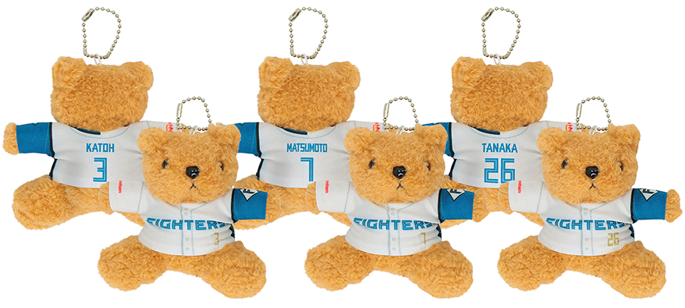 ユニフォームベアキーチェーン