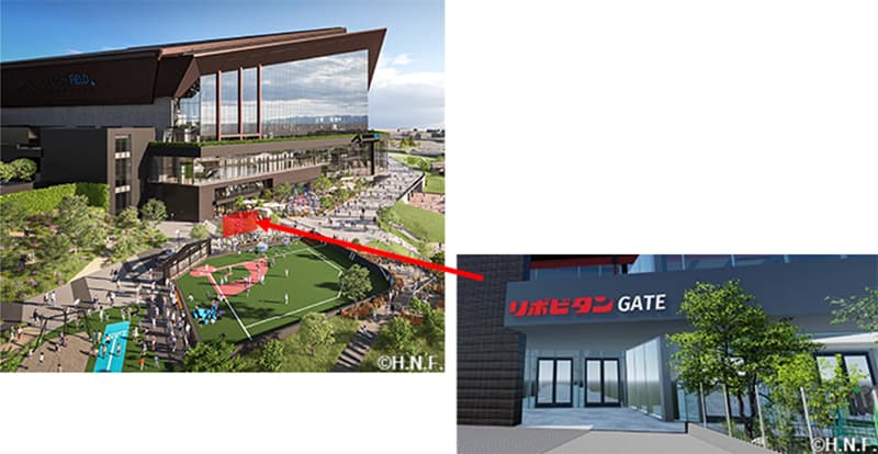 リポビタンGATE　位置