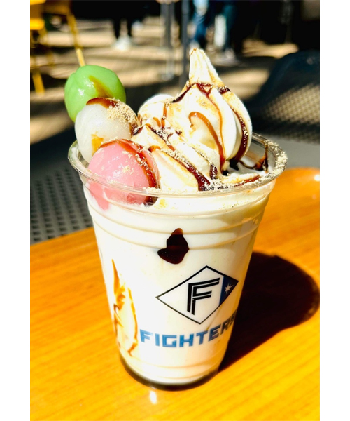 新庄監督の和みパフェドリンク