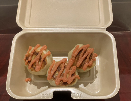 明太子じゃがバター焼き小籠包