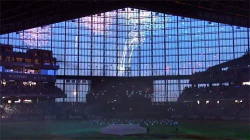 開幕戦セレモニー1