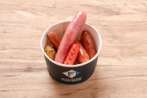 日本ハムのソーセージ盛り