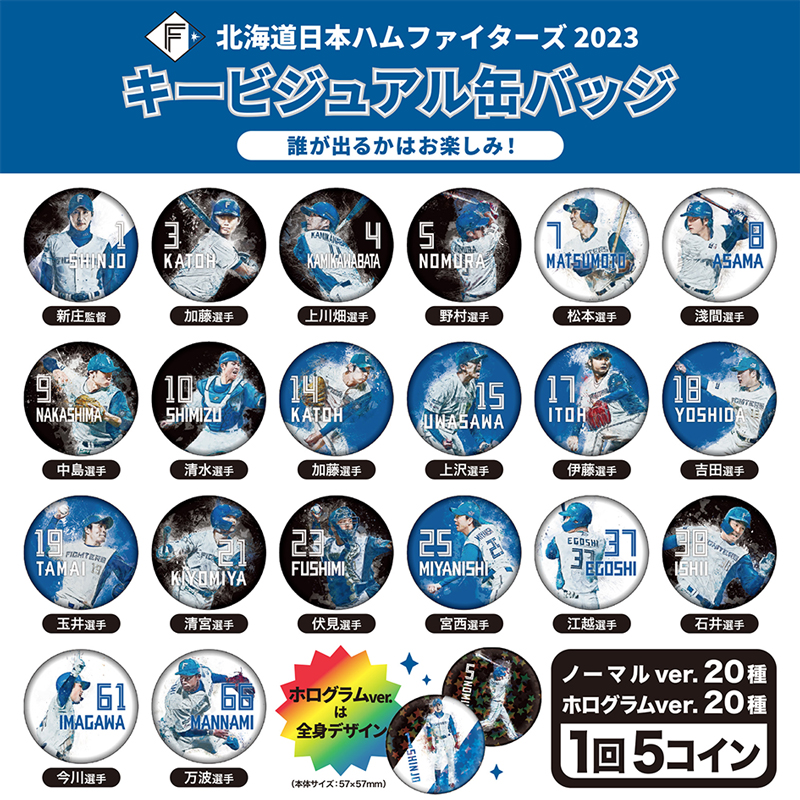 キービジュアルガチャ缶バッジ