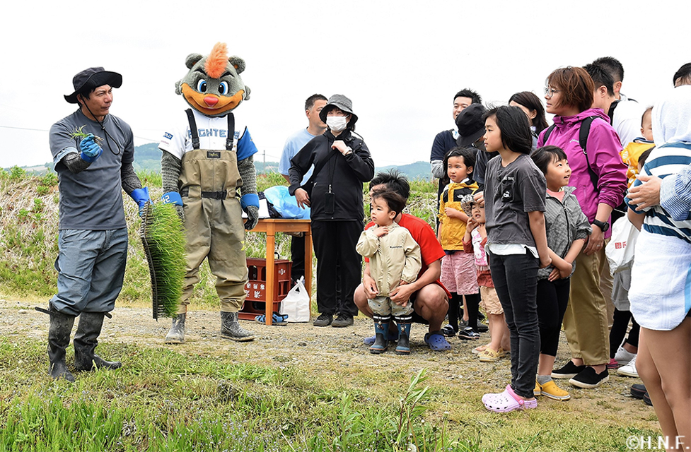 栗山町でのふぁい田!01