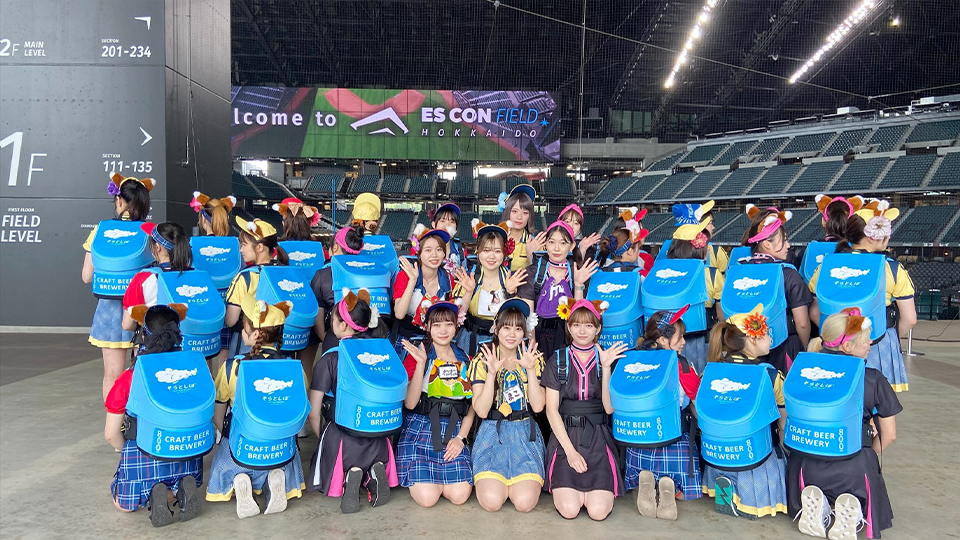 エスコン フィールド & ファイターズ ES CON FIELD HOKKAIDO内に、ウォールアートが完成！ | 北海道