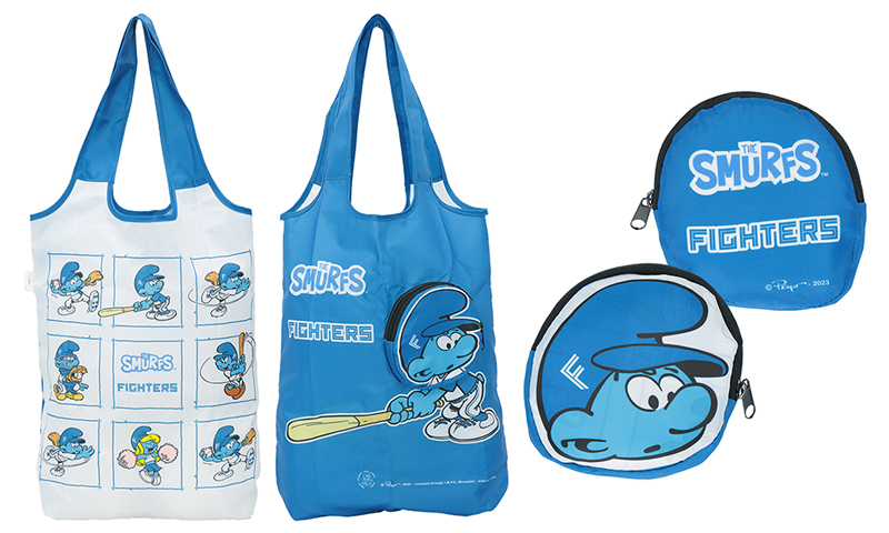 ダイカットエコバッグ（収納ポーチ一体型）