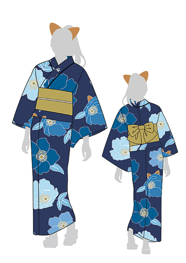 ファイターズオリジナル浴衣