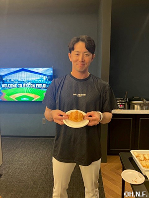 谷内選手のおすすめパン