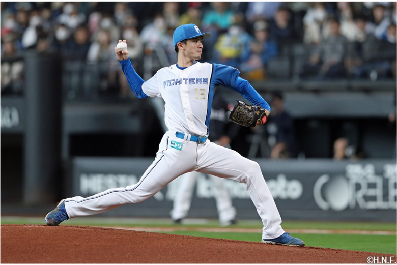 上沢直之投手 プレー