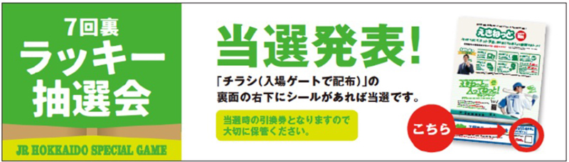 ラッキー抽選会