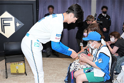 いざ！という時に備えて ファイターズ絵本読み聞かせ会04