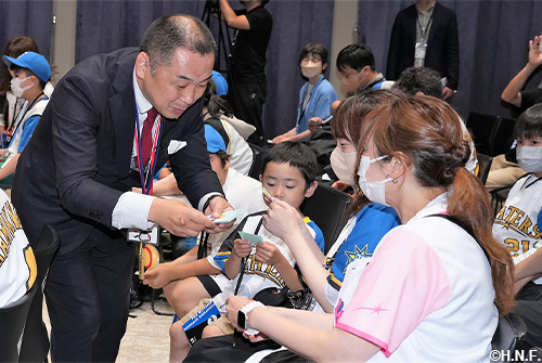 いざ！という時に備えて ファイターズ絵本読み聞かせ会05