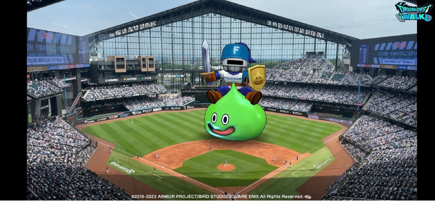 7/30(日)『ドラゴンクエストウォーク』コラボ試合開催！エスコン