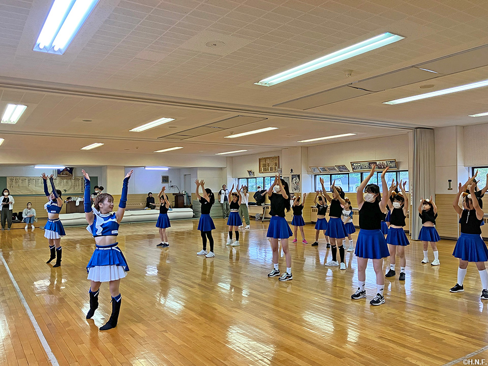 ファイターズガールダンス教室