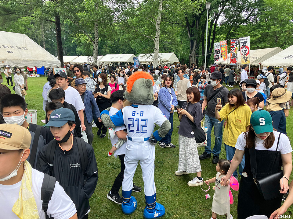 B・Bの場内グリーティング